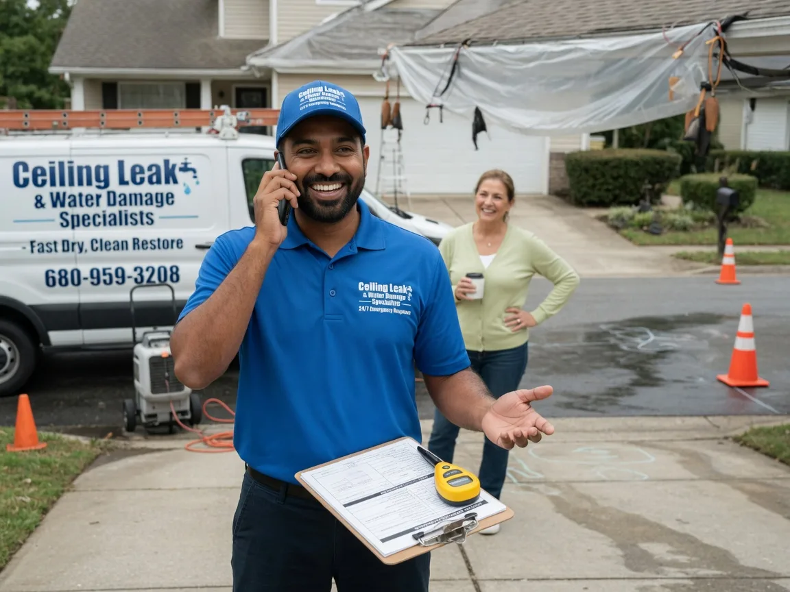 Ceiling Leak Cleanup Chugwater, WY FAQs